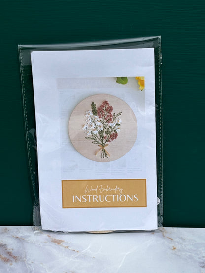 Wood Embroidery Kits