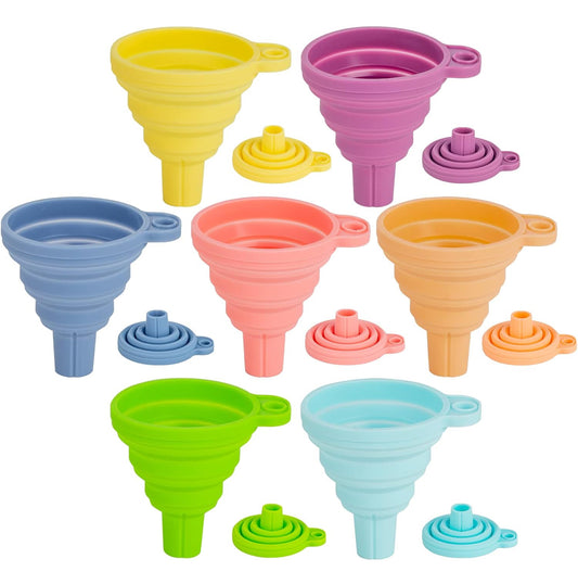 Collapsible Silicone Funnel