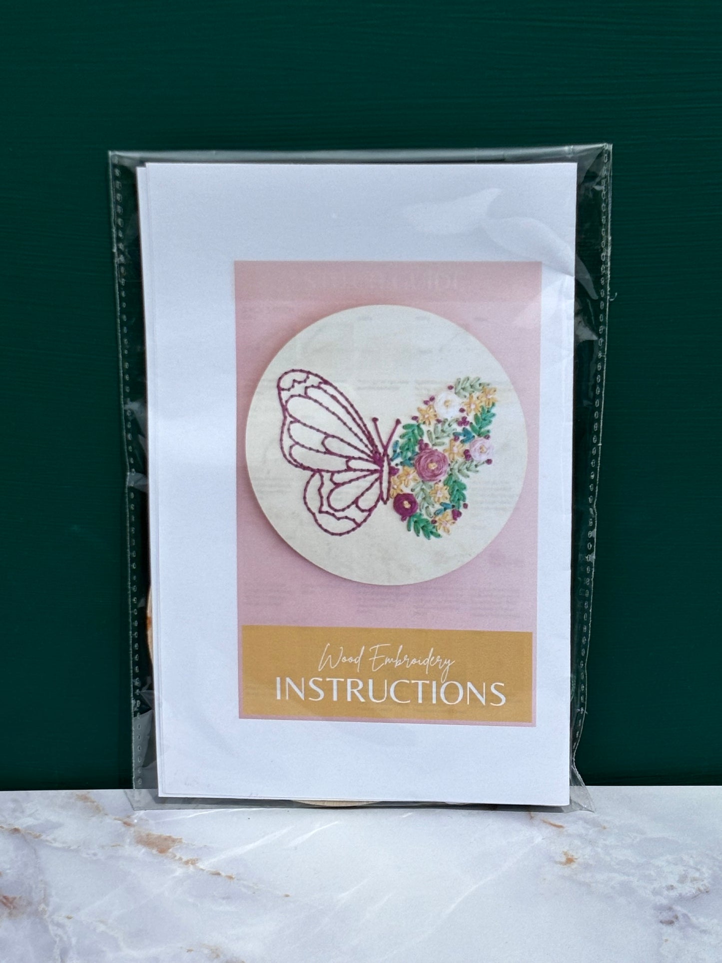 Wood Embroidery Kits