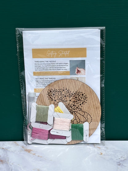 Wood Embroidery Kits