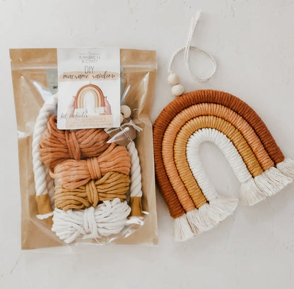 DIY Macrame Rainbow Kits