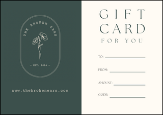 The Broken Ears Gift Cards