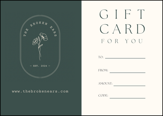 The Broken Ears Gift Cards