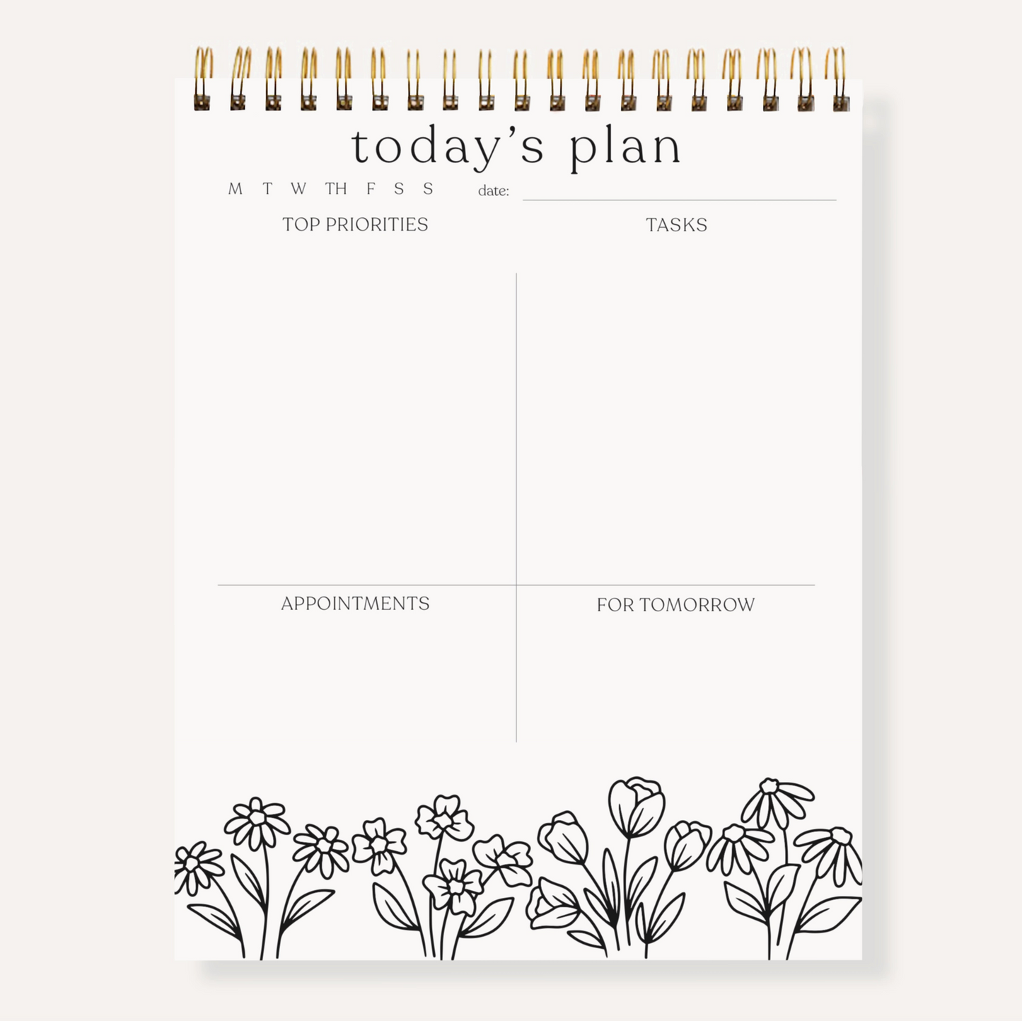 Color-In Daily Planner